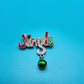 Vintage Christmas "Jingle" brooch