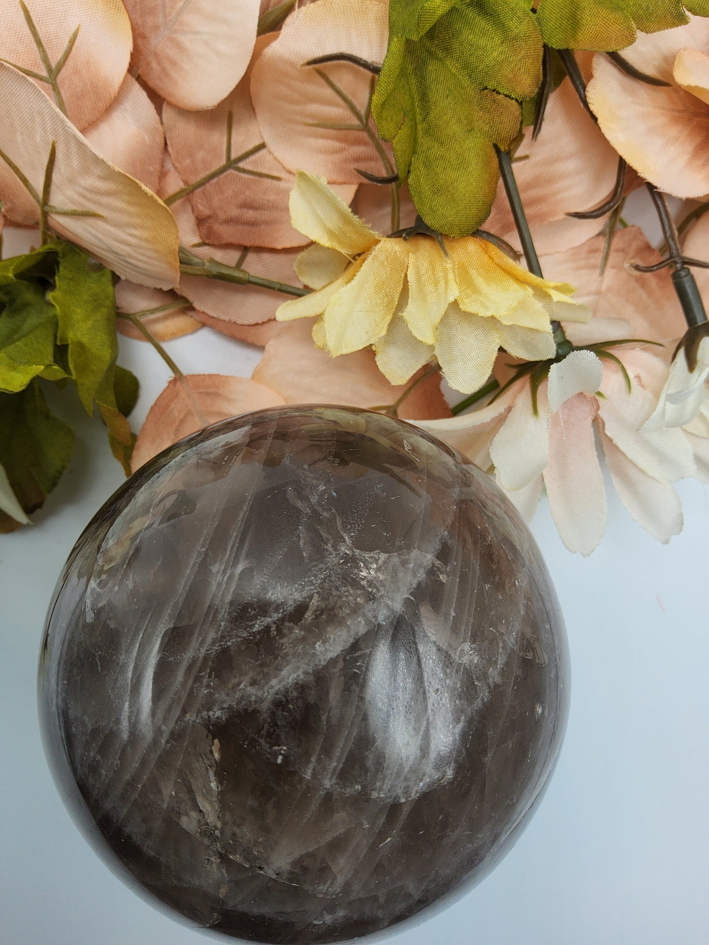 Smoky Quartz Sphere 90mm