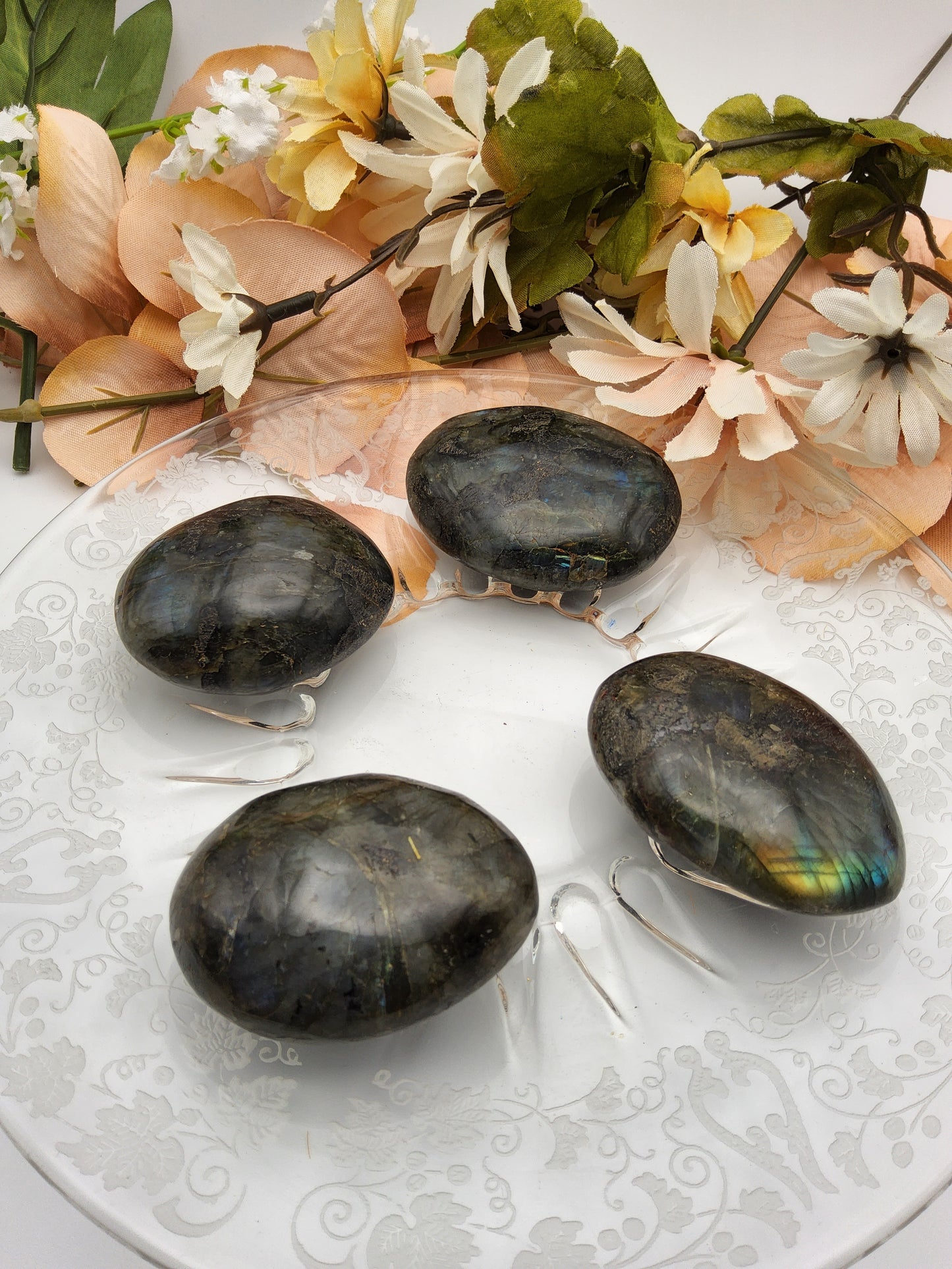 Labradorite Palm Stone