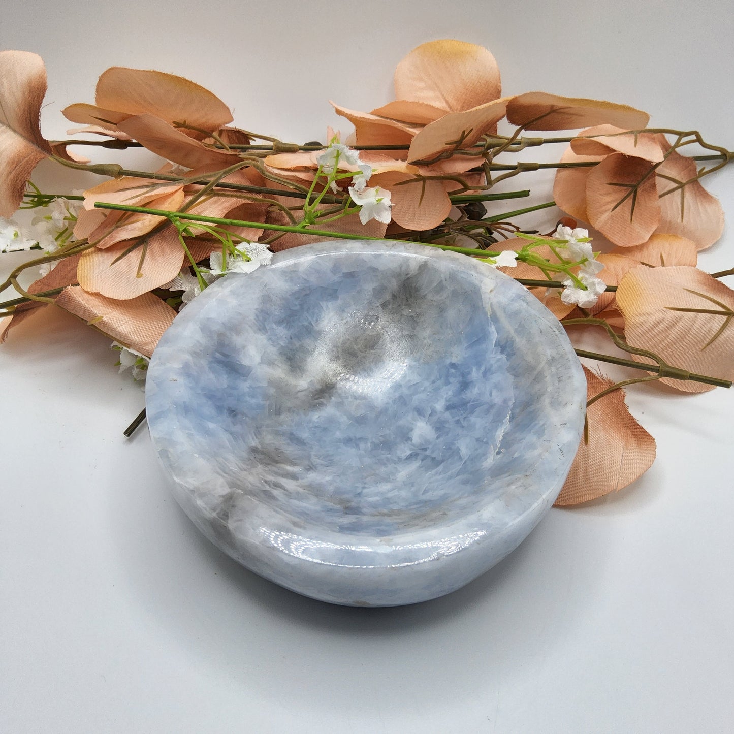 Blue Calcite Bowl