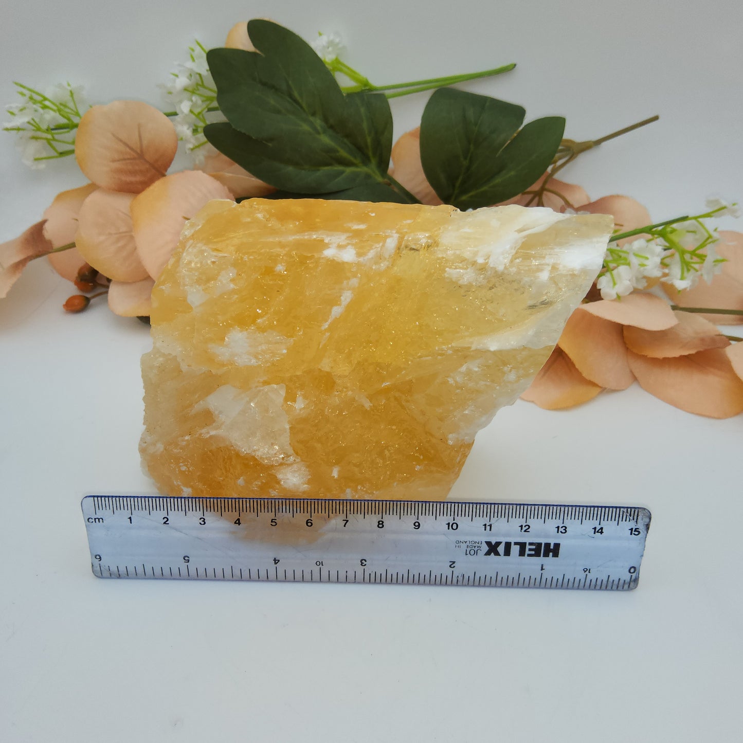 Orange Calcite Specimen