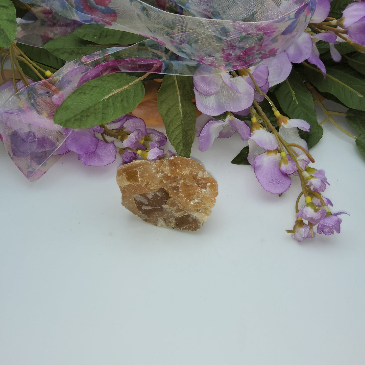 Honey Calcite Chunk